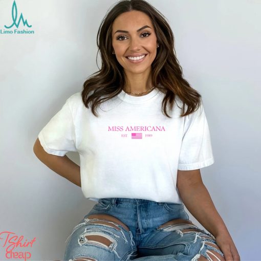 Miss Americana Minimalist Est 1989 T Shirt