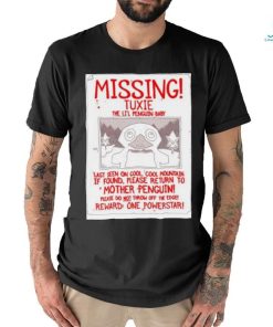 Missing Tuxie The Li’l Penguin Baby Shirt