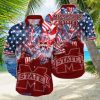 NCAA South Carolina Gamecocks Hawaiian Shirt Design Gift Fans Summer Holidays Custom Name