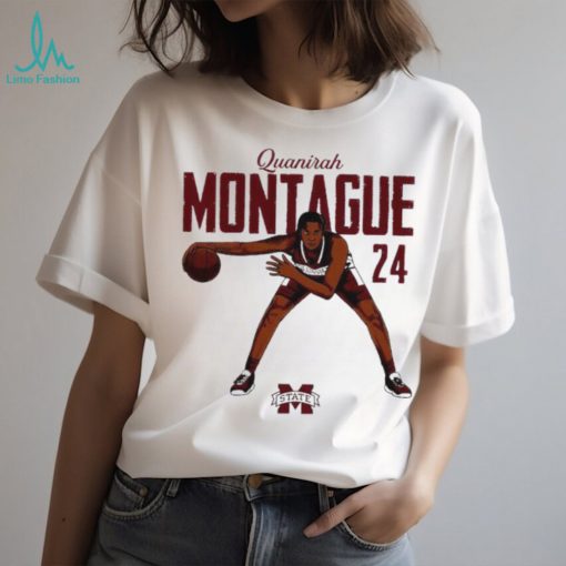 Mississippi State Bulldogs Quanirah Montague 24 shirt