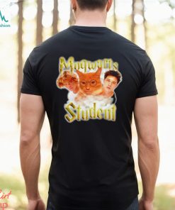 Mogwarts Students Viral Lookmaxxing Meme Jordan Barett and Chico and Mewing Cat shirt