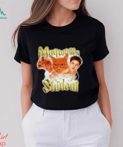 Mogwarts Students Viral Lookmaxxing Meme Jordan Barett and Chico and Mewing Cat shirt