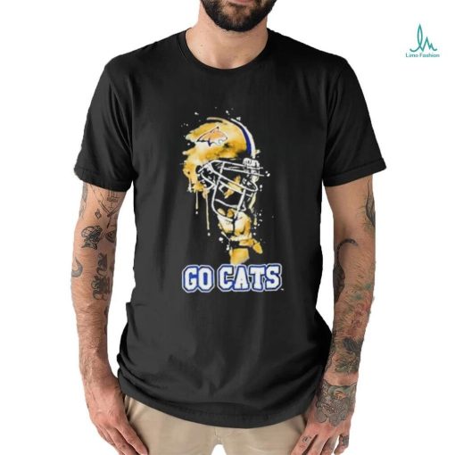 Montana State Bobcats Go Cats Rising Helmet Shirt