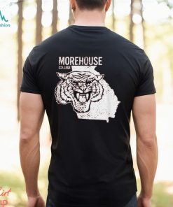 Morehouse College Maroon Tigers State Shape T Shirt