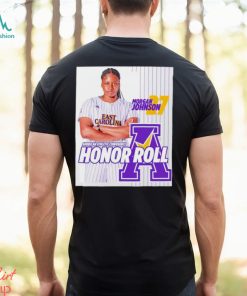Morgan Johnson American Athletic Conference Honor Roll poster shirt