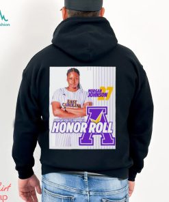 Morgan Johnson American Athletic Conference Honor Roll poster shirt