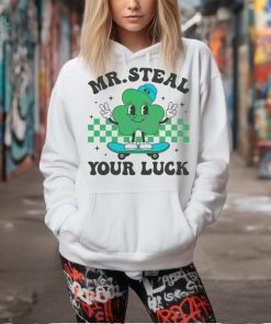 Mr Steal Your Luck Shamrock Skateboard shirt