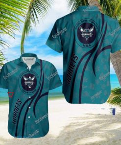 NBA Charlotte Hornets Hawaiian Shirt Design Gift Fans Summer Holidays Custom Name