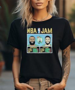 NBA Jam Celtics Brown And Tatum Shirt