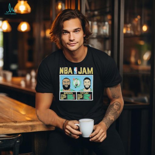 NBA Jam Celtics Brown And Tatum Shirt