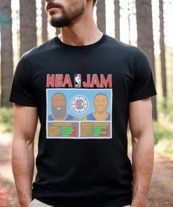 NBA Jam Clippers Harden and Westbrook shirt