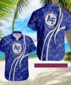 NCAA Air Force Falcons Hawaiian Shirt Design Gift Fans Summer Holidays Custom Name