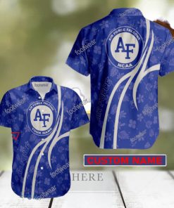 NCAA Air Force Falcons Hawaiian Shirt Design Gift Fans Summer Holidays Custom Name