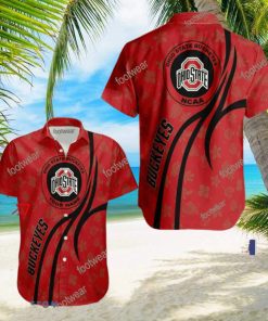 NCAA Ohio State Buckeyes Hawaiian Shirt Design Gift Fans Summer Holidays Custom Name