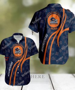 NCAA UTSA Roadrunners Hawaiian Shirt Design Gift Fans Summer Holidays Custom Name