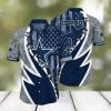 NFL Houston Texans Hawaiian Shirt 3D Printed Graphic American Flag Print This Summer Gift For Fans