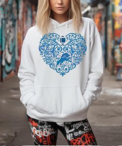 NFL Detroit Lions Heart Logo Lion shirt