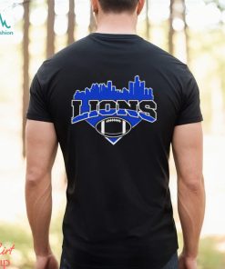 NFL Lions Football Skyline Football Team shirt