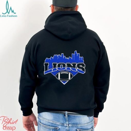 NFL Lions Football Skyline Football Team shirt