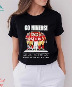 NFL San Francisco 49ers Youll Never Walk Alone signature shirt