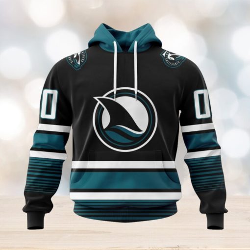 NHL San Jose Sharks Personalized 2024 New Third Kits Hoodie