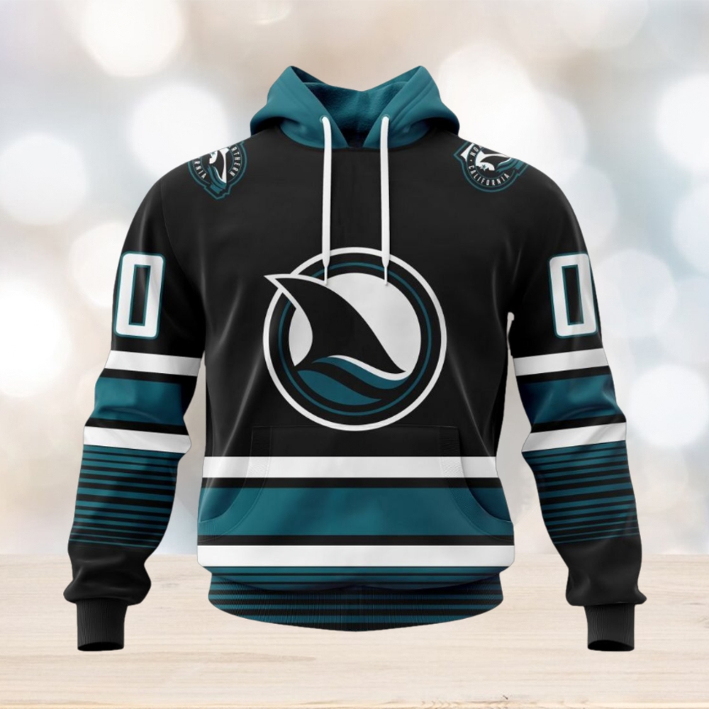 NHL San Jose Sharks Personalized 2024 New Third Kits Hoodie NHL San Jose Sharks Personalized 2024 New Third Kits Hoodie