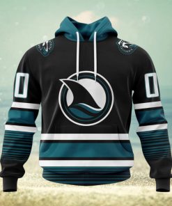 NHL San Jose Sharks Personalized 2024 New Third Kits Hoodie
