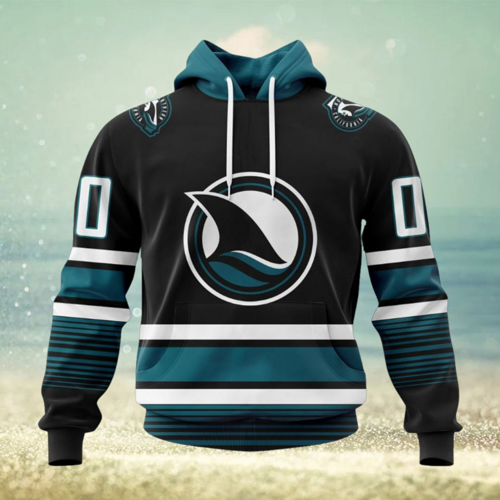 NHL San Jose Sharks Personalized 2024 New Third Kits Hoodie NHL San Jose Sharks Personalized 2024 New Third Kits Hoodie