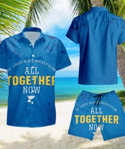 NHL Tempting St Louis Blues Hockey Club All Together Now Summer Shirt
