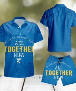 NHL Tempting St Louis Blues Hockey Club All Together Now Summer Shirt