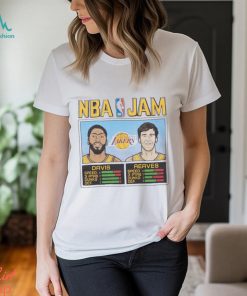 Nba Jam Lakers Davis And Reaves Shirt