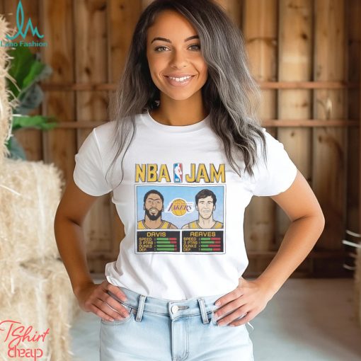 Nba Jam Lakers Davis And Reaves Shirt