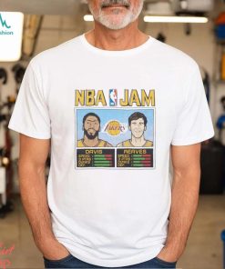 Nba Jam Lakers Davis And Reaves Shirt