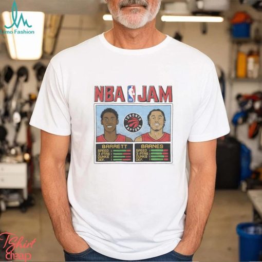 Nba Jam Raptors Barrett And Barnes Shirt