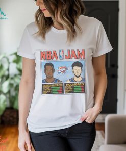 Nba Jam Thunder Gilgeous Alexander And Holmgren Shirt