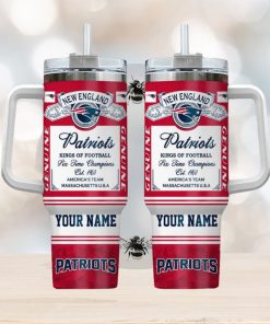 New England Patriots NFL Kings Of Football Personalized Stanley Tumbler 40oz