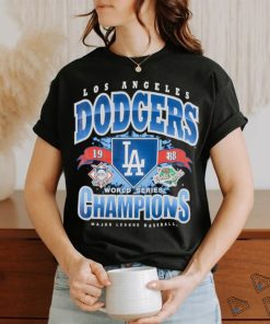 New Era Los Angeles Dodgers Championship Mens Short Sleeve Shirt