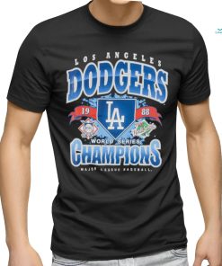 New Era Los Angeles Dodgers Championship Mens Short Sleeve Shirt
