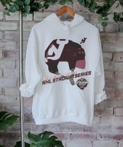 New Jersey Devils Youth 2024 NHL Stadium Series Helmet Logo Long Sleeve T Shirt