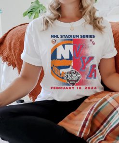 New York Islanders vs. New York Rangers Youth 2024 NHL Stadium Series Matchup T Shirt