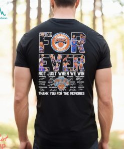 New York Knicks Forever Fan 2024 Signatures Shirt