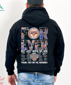New York Knicks Forever Fan 2024 Signatures Shirt