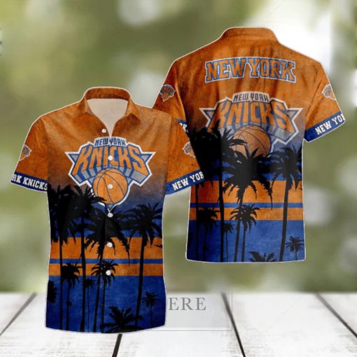 New York Knicks Hawaiian Shirt Hot Trending Love Gift For Fans