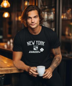 New York Rangers Levelwear St. Patrick's Day Richmond Clover T Shirt