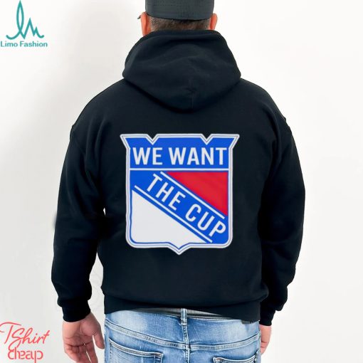 New York Rangers we want the cup shirt