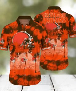 Nfl Cleveland Browns Hawaiian Shirt 3D Printed Aloha Shirt Limited Shirt