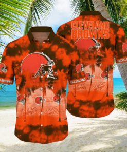 Nfl Cleveland Browns Hawaiian Shirt 3D Printed Aloha Shirt Limited Shirt