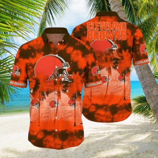 Nfl Cleveland Browns Hawaiian Shirt 3D Printed Aloha Shirt Limited Shirt