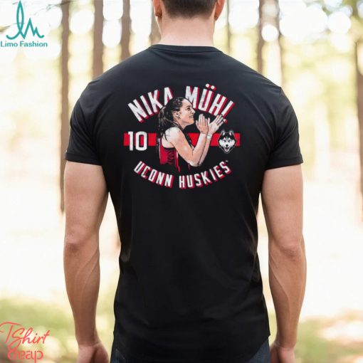 Nika Muhl UConn cartoon shirt