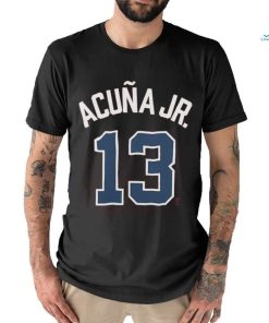 Nike Women's Atlanta Braves Ronald Acuna Jr 13 Jersey T shirt